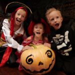 Kinder-Halloweenparty